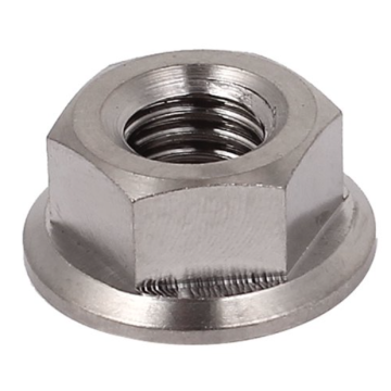 Stainless Steel Flange Nut Bolt Silver